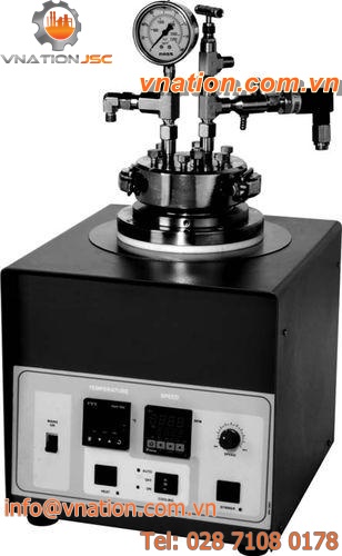 high-pressure reactor / with magnetic stirrer / bottom stirred / laboratory