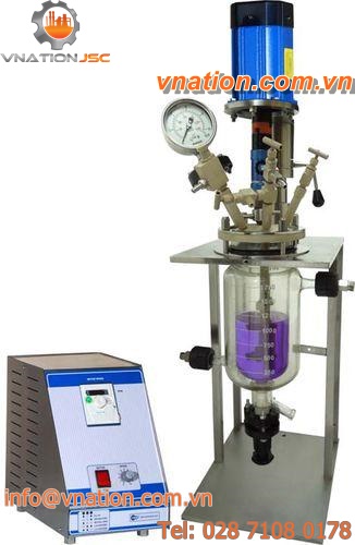 laboratory autoclave / glass / bench-top / for corrosive applications