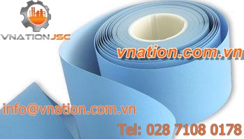 micro-abrasive film / aluminum oxide / flocked / polishing