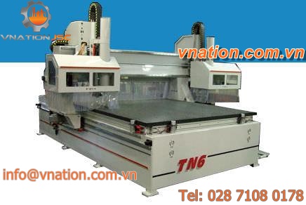 CNC machining center / 3-axis / universal / with 2 pins