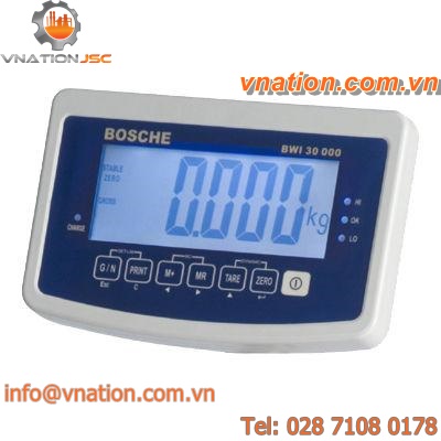 digital weight indicator / rugged / panel-mount