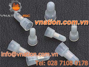 electric connector / closed-end / threaded / nylon