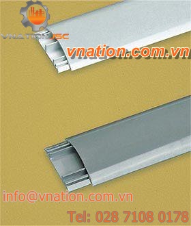 cable trunking / PVC / rigid / self-extinguishing