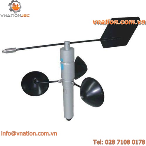 cup anemometer / fixed / wind vane