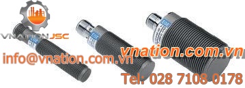 inductive proximity switch / cylindrical / waterproof / stainless steel