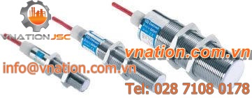 inductive proximity switch / cylindrical / waterproof / high-pressure