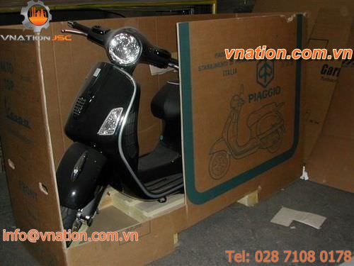 cardboard pallet box / for scooters