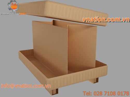 cardboard pallet box / high-resistance