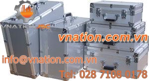 metal crate / transport / waterproof