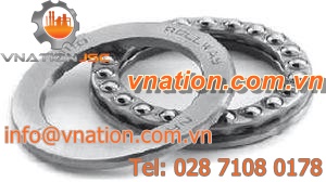 double-direction thrust ball bearing / single-direction / rigid