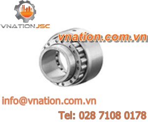 needle bearing / radial / steel / with cage