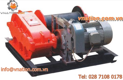 electric winch / rotary drum / lifting / high-speed