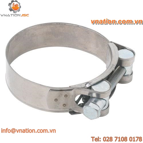 bolt hose clamp / stainless steel / T