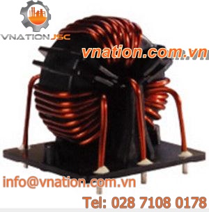 wire-wound choke / three-phase / common mode / toroidal