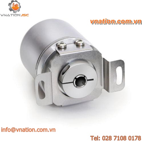 absolute rotary encoder / magnetic / hollow-shaft / with analog interface