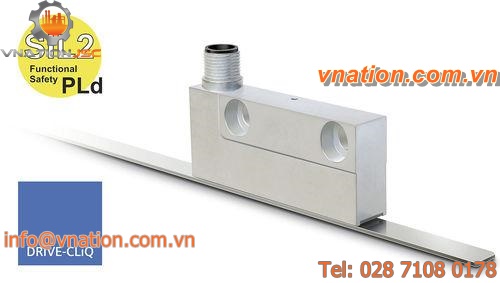 absolute linear encoder / magnetic / exposed / DRIVE-CLiQ