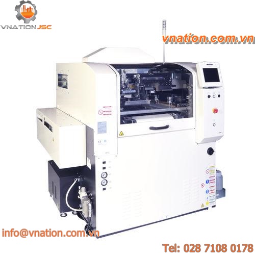 multi-color stencil printer / for electronics / high-speed