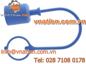 round plug / male / rubber / for quick coupling