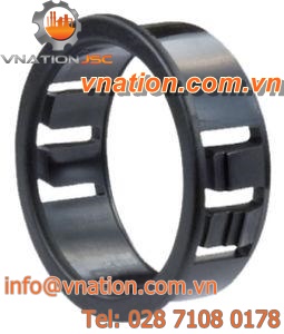 snap-in bushing / nylon / round