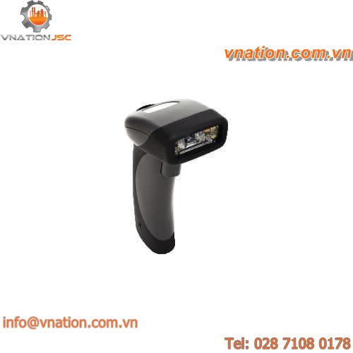 hand barcode reader / compact / 2D / RS-232