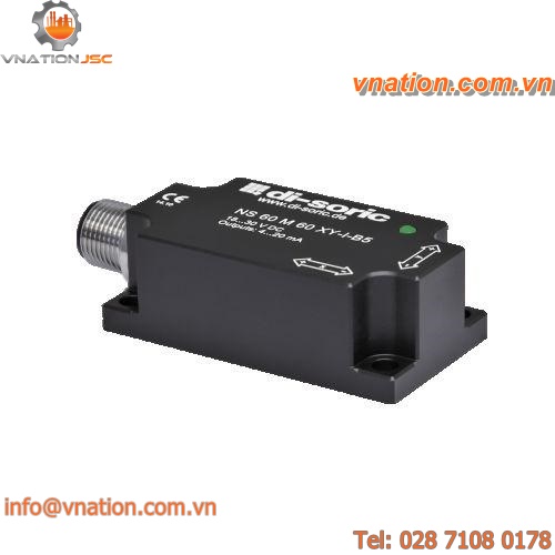 2-axis inclination sensor / with analog output / 4-20 mA / IP67