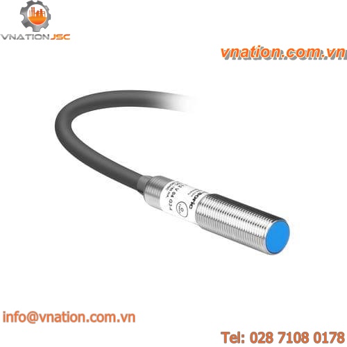 capacitive proximity switch / cylindrical M12 / full IP65 / stainless steel