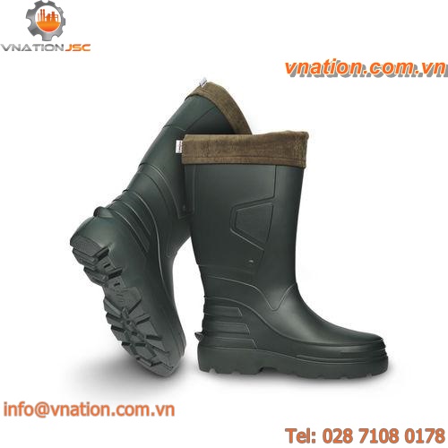 cold weather safety boot / waterproof / in plastic