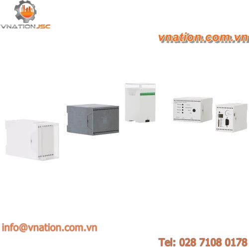 DIN rail enclosure / IP40 / ABS / electronic equipment