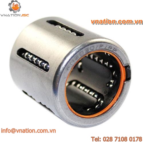 stainless steel linear ball bearing / for heavy loads