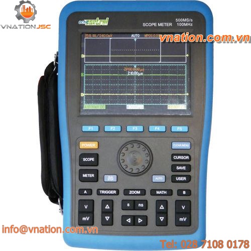digital oscilloscope / hand-held / multi-channel / compact