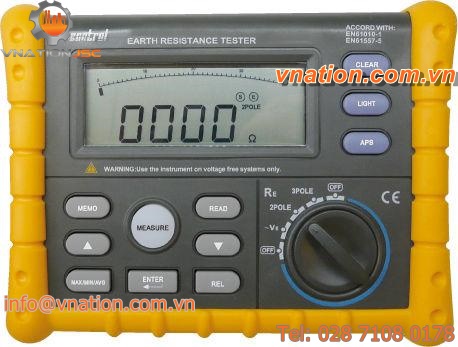 earth resistance tester / digital