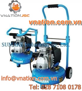 air compressor / piston / portable / oil-lubricated