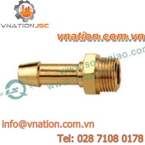 tube fitting / splined / threaded / 90? angle