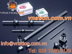 linear shaft / ball splined / metal / compact
