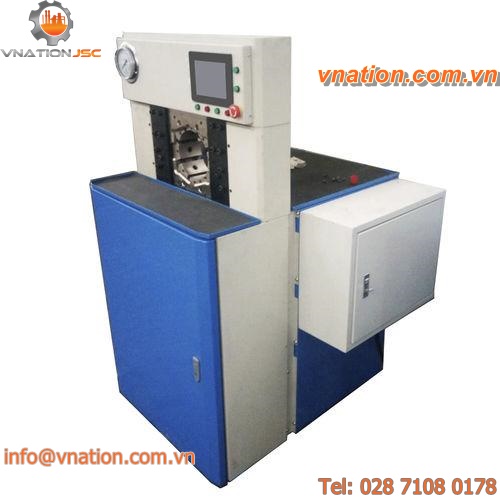 composite insulator crimping machine / automatic / electro-hydraulic / with crimping quality control (CQM)