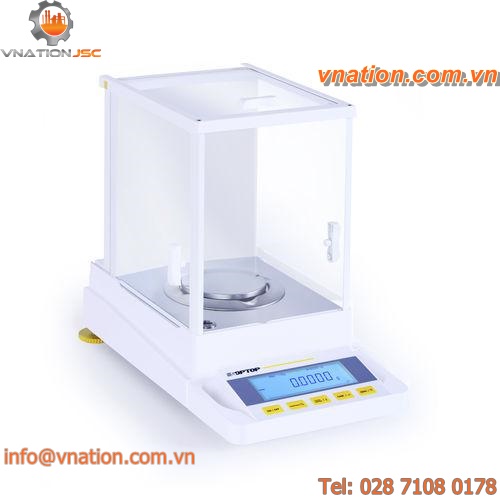 tabletop balance / precision / laboratory / with LCD display