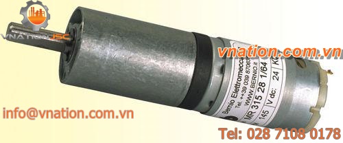 DC electric gearmotor / coaxial / planetary / 24V
