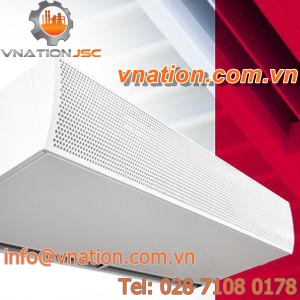 ambient air curtain / horizontal / low-noise
