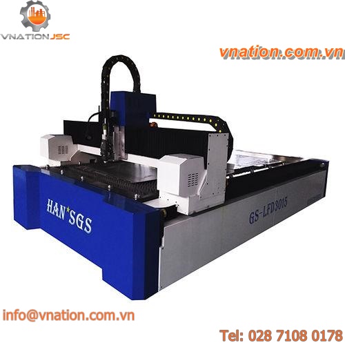 CNC cutting machine / PLC-controlled / for thin sheet metal / metal