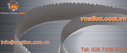 bandsaw blade / bimetallic / universal use / for pipes