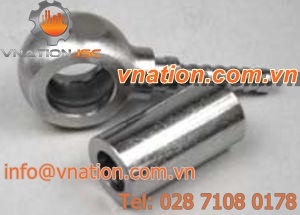 banjo fitting / straight / ring / steel
