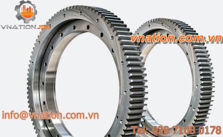 external-toothed slewing ring / without teeth / ball / crossed roller