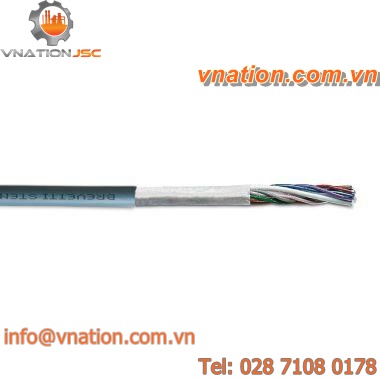 signal cable / PVC-sheathed / TPE-insulated / flexible