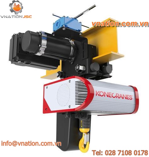 electric chain hoist / double / explosion-proof / heavy-duty