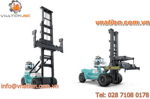 forklift / combustion engine / ride-on / empty container / heavy-duty