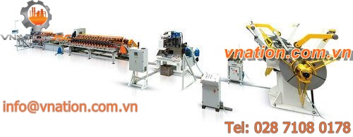 metal tube roll forming line / automatic