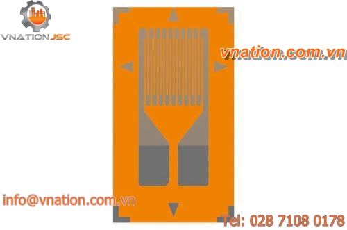 resistive strain gauge / linear / single-grid / parallel dual-grid