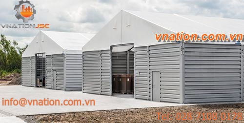 modular building / storage building / lightly-framed structure / warehouse