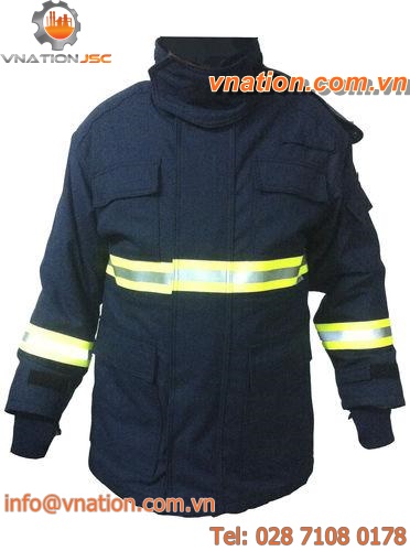 fire-retardant jacket / anti-static / viscose / aramid