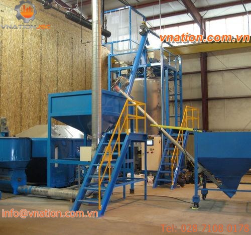 expanded polystyrene pre-expander / automatic